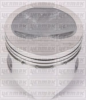 Поршень Yenmak для Fiat Tipo 160 1988-1995. Артикул 31-03395-040