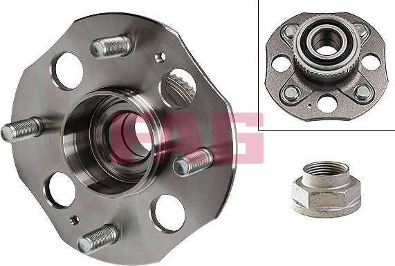 Ступичный подшипник (комплект) Fag задний для Rover 600 1993-1999. Артикул 713 6202 90