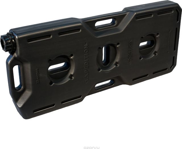 Канистра ТехноХим Экстрим плюс 15 л (реальный объём 14 л) Черная. Артикул kan-EX-15L-BK