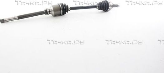 Полуось (привод в сборе, приводной вал) BSG правая для Citroen C4 I 2004-2013. Артикул BSG 70-350-023