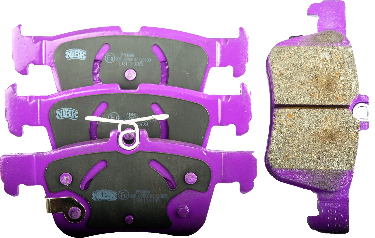 Тормозные колодки NiBK. Артикул PN0666