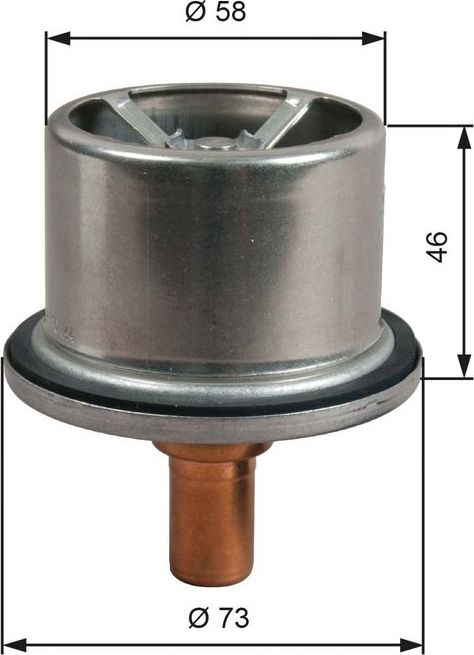 Термостат Gates. Артикул TH51287G1