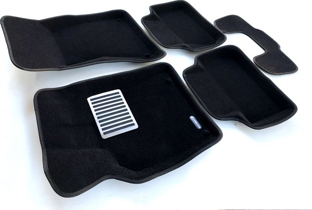Коврики текстильные Euromat 3D Lux для салона Porsche Macan 2014-2026. Артикул EM3D-004103
