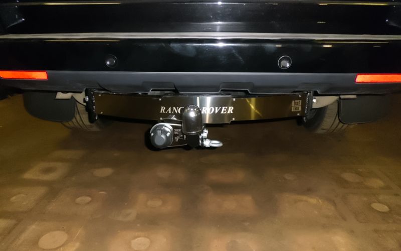 Фаркоп Baltex для Land Rover Range Rover III Vogue 2003-2012. (с декор. пластиной). Артикул RR02A