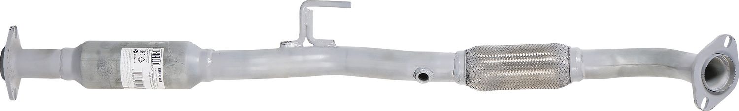 Глушитель (труба приемная) Trialli (алюминий / сталь). Артикул ERP 0363