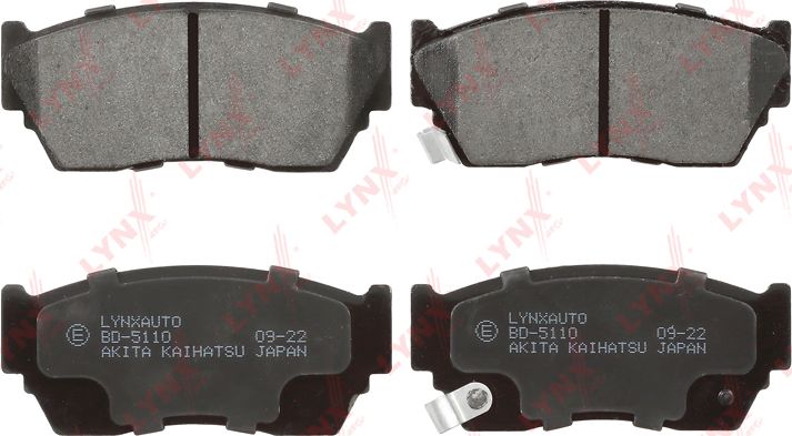 Тормозные колодки LYNXauto. Артикул BD-5110