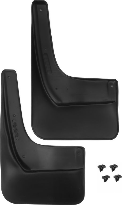 Брызговики Autofamily задняя пара для Volkswagen Polo V седан 2009-2015. Артикул NLFD.51.30.E10