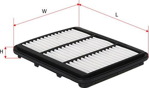 Воздушный фильтр Sakura. Артикул A-8904