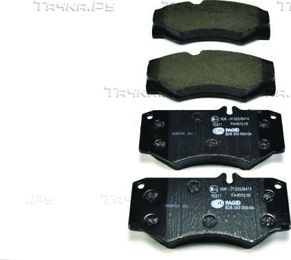 Тормозные колодки Hella. Артикул 8DB 355 006-061