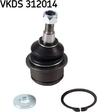 Шаровая опора SKF передняя правая/левая нижняя для Jeep Cherokee V (KL) 2013-2026. Артикул VKDS 312014