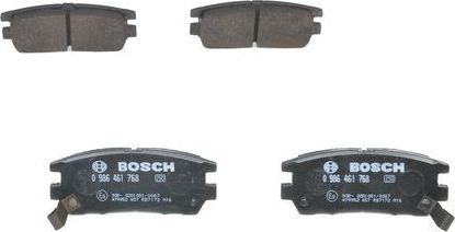 Тормозные колодки Bosch (Low-Metallic) задние для Mitsubishi Delica IV 1995-2000. Артикул 0 986 461 768