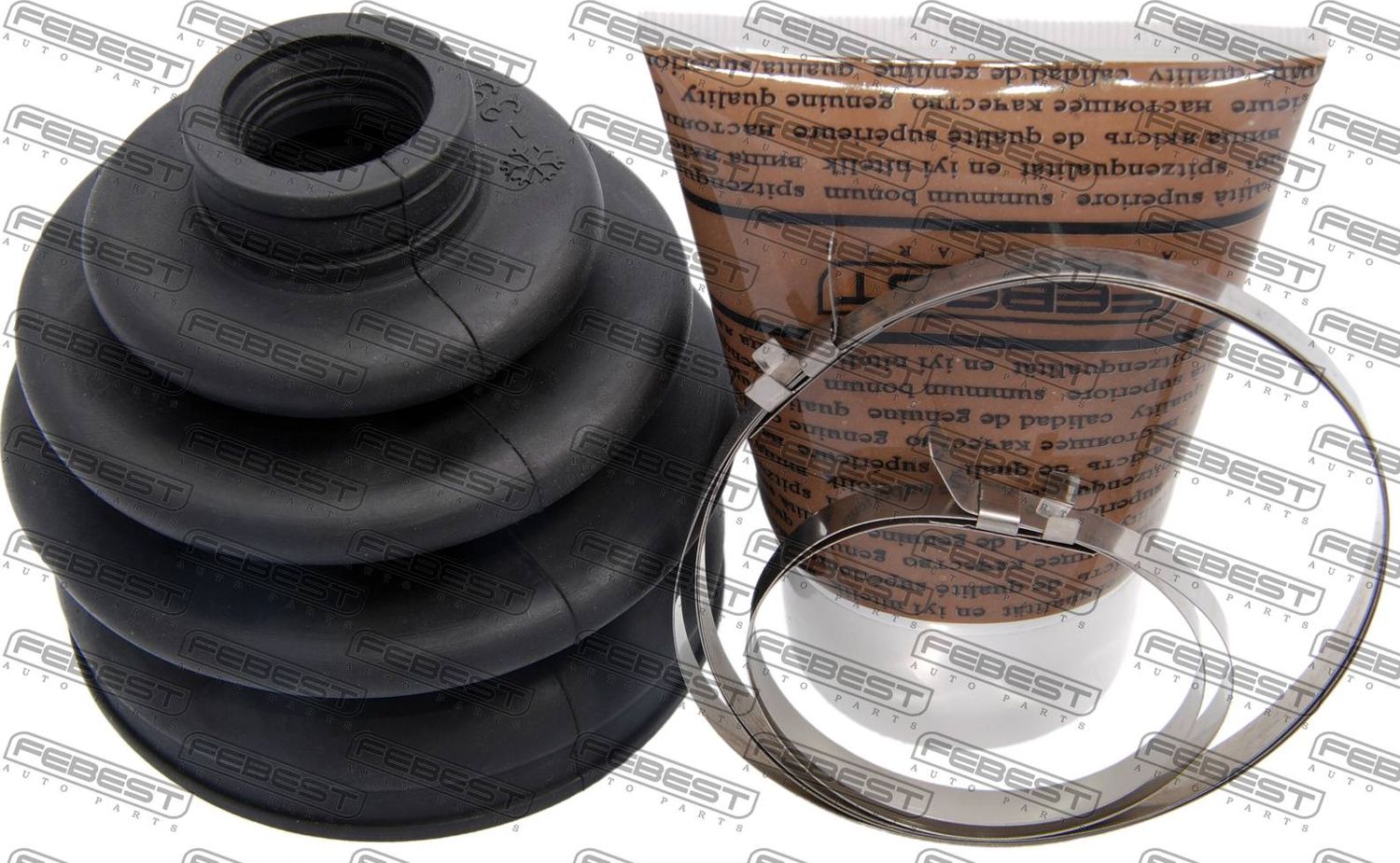 Пыльник ШРУСа наружный Febest (NBR (бутадиен-нитрильный каучук)). Артикул 1217-LAN