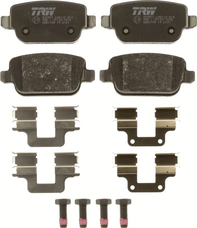 Тормозные колодки TRW COTEC. Артикул GDB1709