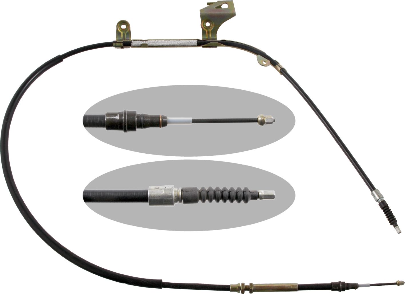 Трос ручника (тросик ручного тормоза) SWAG. Артикул 30 93 2464