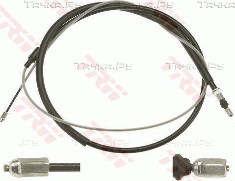 Трос ручника (тросик ручного тормоза) TRW. Артикул GCH3011