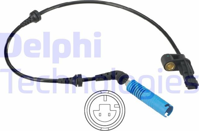 Датчик ABS Delphi передний передний правый для BMW Z4 I (E85/E86) 2002-2009. Артикул SS20042