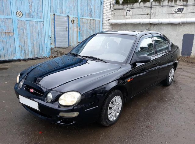 Дефлекторы Cobra Tuning для окон Kia Shuma I 1996-2001. Артикул K12796