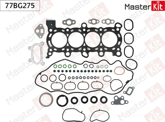 77BG275 Комплект прокладок ГБЦ HONDA R20A1 (Master KIT). Артикул 77bg275