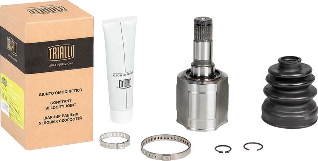 Шрус внутренний (граната) Trialli передний левый для Kia Rio I 2000-2005. Артикул GO 0852