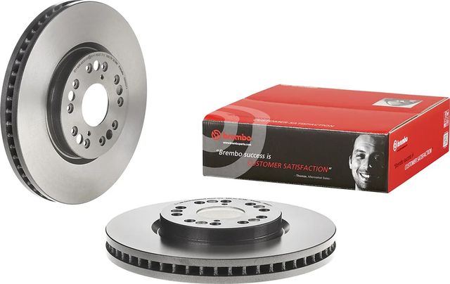 Тормозной диск Brembo UV Coated передний для Lexus SC II 2001-2010. Артикул 09.8402.11