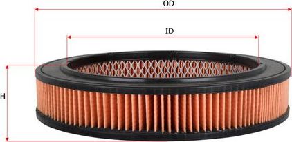 Воздушный фильтр Sakura. Артикул A-1015