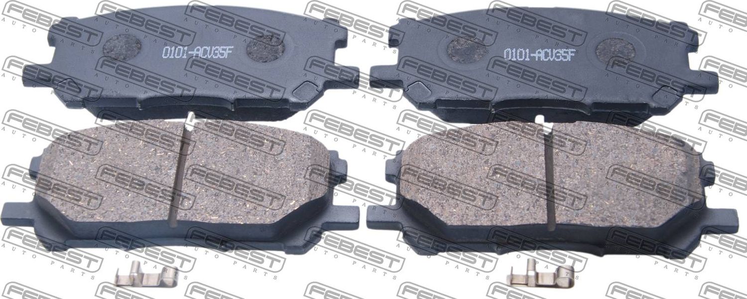 Тормозные колодки Febest. Артикул 0101-ACU35F