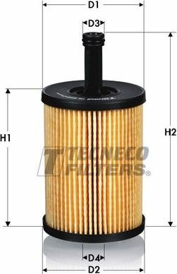 Масляный фильтр  Tecneco Filters. Артикул OL0259E
