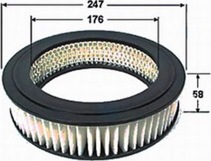 Воздушный фильтр JS Asakashi. Артикул A102J