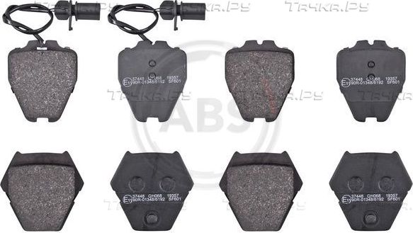Тормозные колодки ABS передние для Audi A6 allroad I (C5) 2000-2005. Артикул 37448
