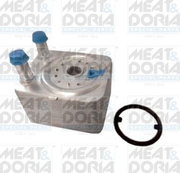 Радиатор масляный (маслоохладитель) для двигателя Meat & Doria. Артикул 95006