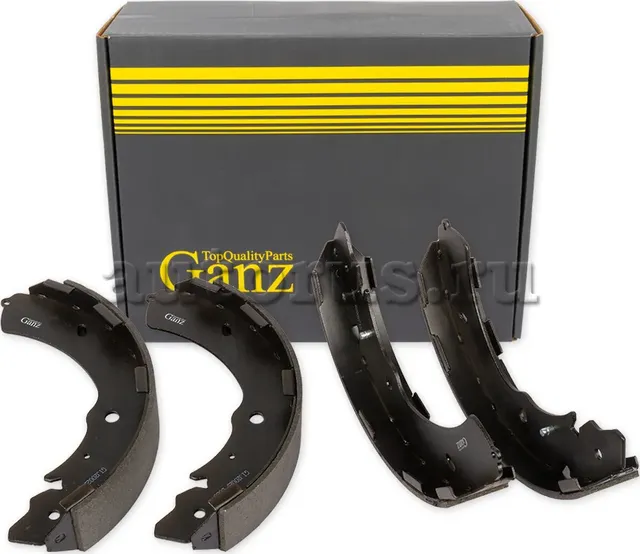 Колодки барабанные (Ganz). Артикул GIJ20029