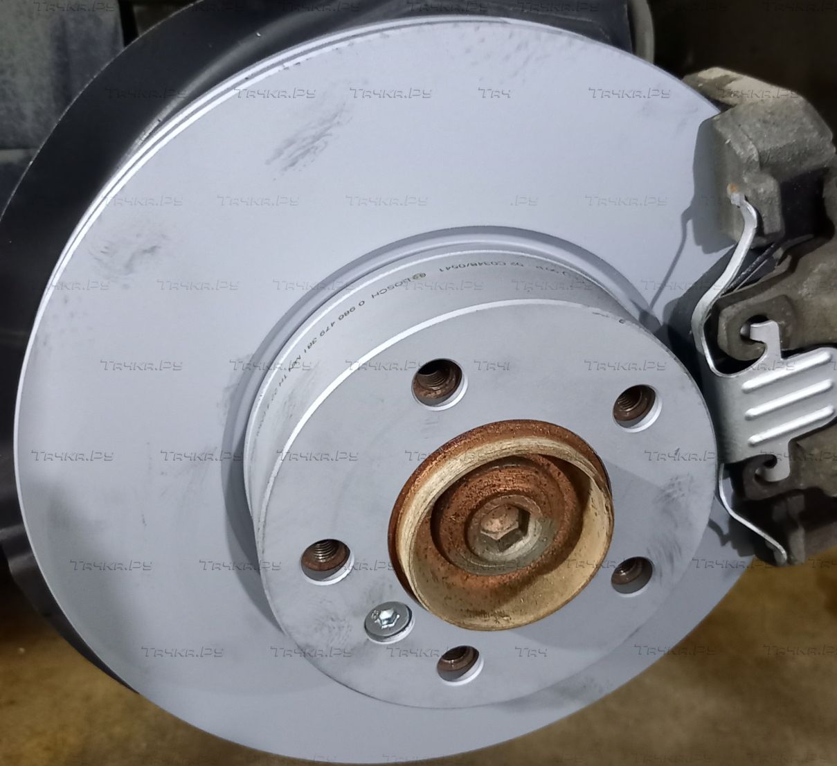 Тормозной диск Bosch передний для BMW X1 I (E84) 2009-2015. Артикул 0 986 479 381