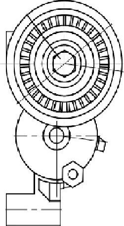 Натяжной ролик (натяжитель) приводного клинового зубчатого ремня Trialli. Артикул CM 5720