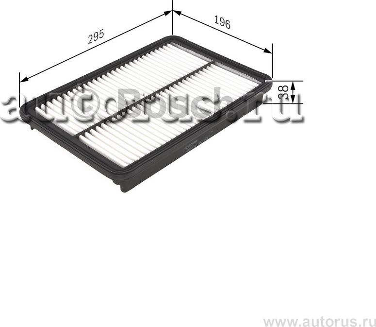 Фильтр воздушный (Bosch). Артикул F026400446