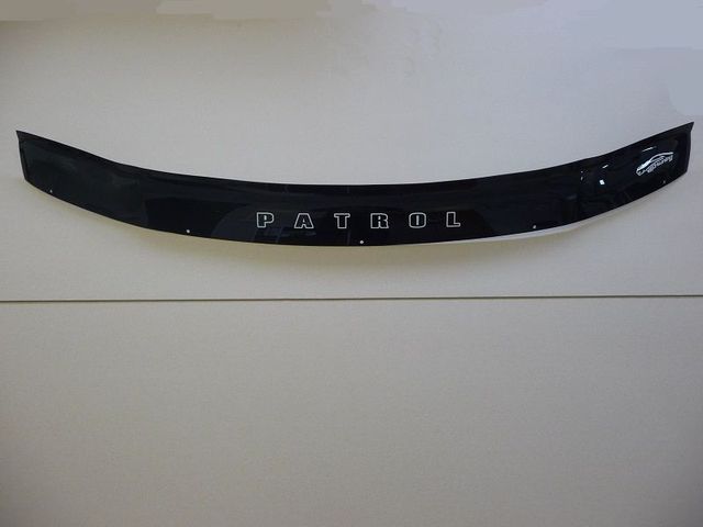 Дефлектор VT52 для капота Nissan Patrol Y62 2010-2026. Артикул NS38VT