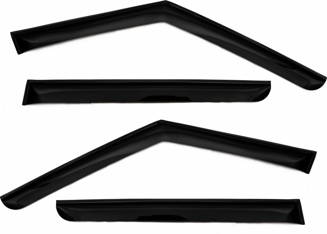 Дефлекторы REIN для окон (накладной скотч 3М) (4 шт.) Land Rover Discovery III 2004-2009. Артикул REINWV395