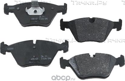 Тормозные колодки BMW (OEM) для BMW 5 III (E34) 1987-1996. Артикул 34113404362