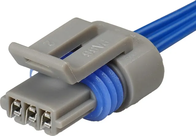 Разъём 3 pin с проводами для датчика фазы Лада для катуш. зажиг. Geely, Lifan, GreatWall (AECC001) (Airline). Артикул AECC001