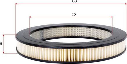 Воздушный фильтр Sakura. Артикул A-1111