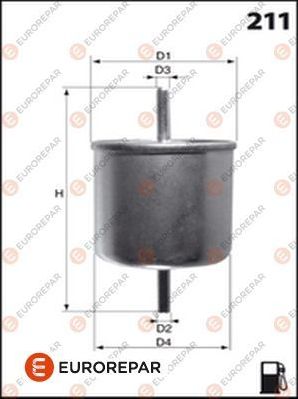 Топливный фильтр Eurorepar для Mazda 121 III 1996-2002. Артикул E145053