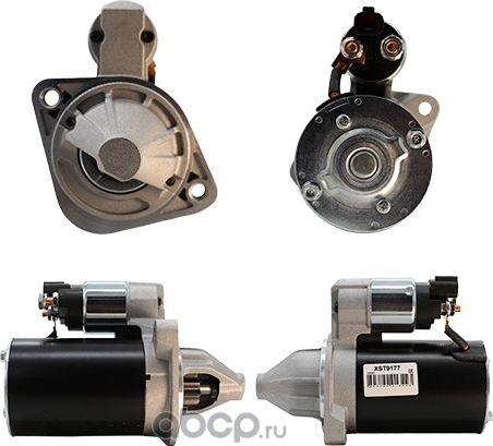 Стартер 12V/0.8kW R восстановленный (Dexel). Артикул XST9177R