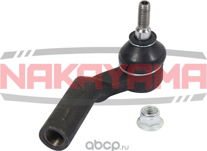 Наконечник рулевой прав. Ford Focus II,III, Volvo C30, C70 II, S40 II, V50 (Nakayama). Артикул N10090