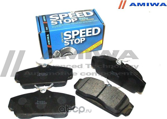 Колодки тормозные передние (Amiwa). Артикул CD1230