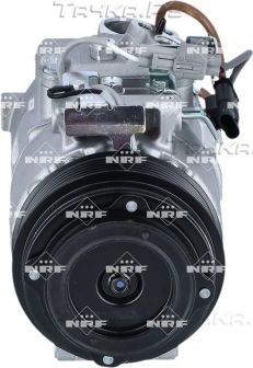 Компрессор кондиционера NRF EASY FIT для Mercedes-Benz GLK-Класс I (X204) 2008-2015. Артикул 32859