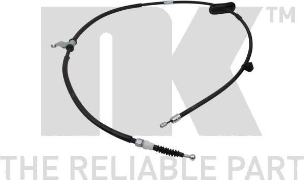 Трос ручника (тросик ручного тормоза) NK правый для Opel Cascada 2013-2016. Артикул 9036164