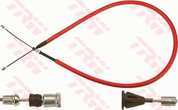 Трос ручника (тросик ручного тормоза) TRW. Артикул GCH2530
