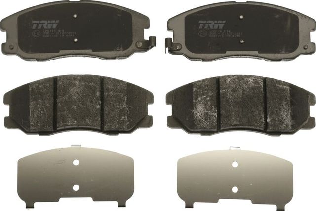 Тормозные колодки TRW COTEC передние для Chevrolet Captiva I 2006-2018. Артикул GDB1715