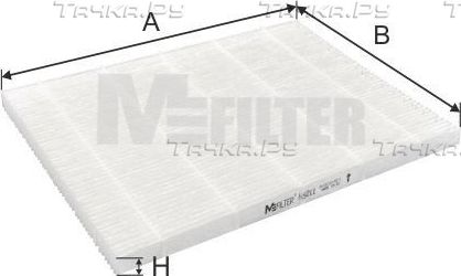 Салонный фильтр MFilter. Артикул K 9211