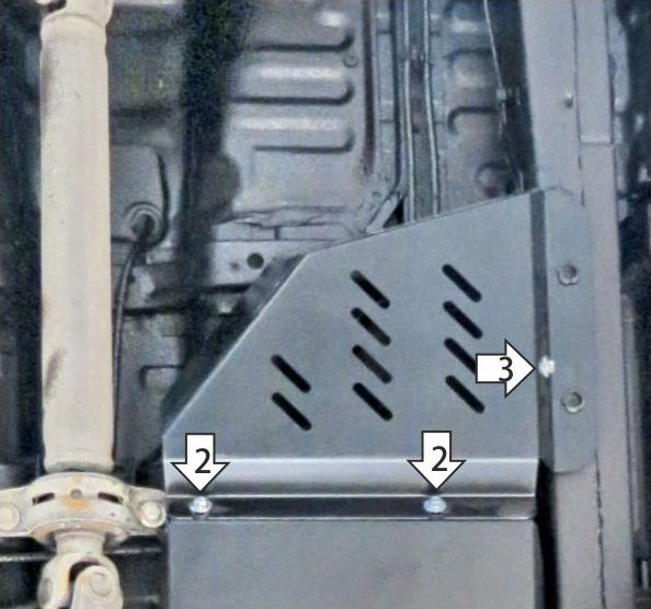 Защита Мотодор для топливного фильтра Sollers ST6 МКПП 2023-2026. Артикул 78307