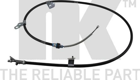Трос ручника (тросик ручного тормоза) NK. Артикул 9045143